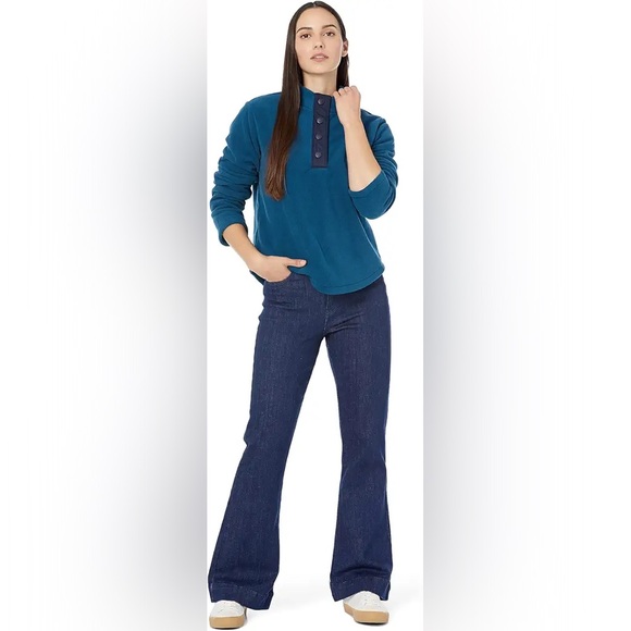 Draper James Turtleneck Pullover Fleece Size XXL EUC - Picture 2 of 13